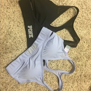 2 VS Pink Sports Bras